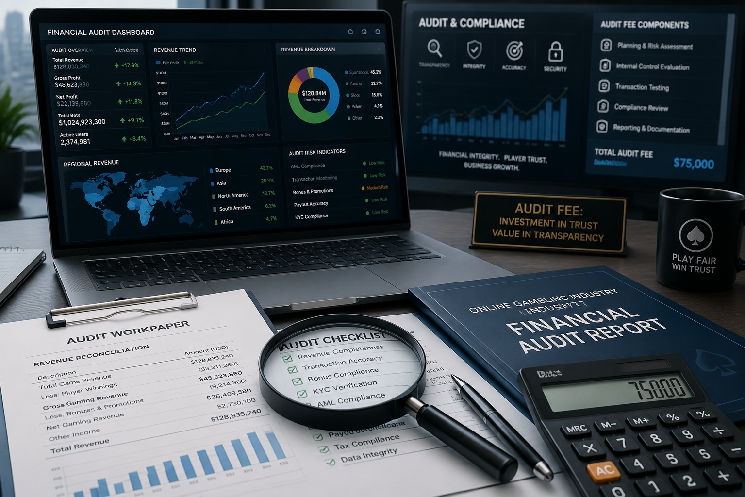 Understanding the okbet audit fee: Latest Audit Costs and Their Impact on the Online Gambling World - image 1