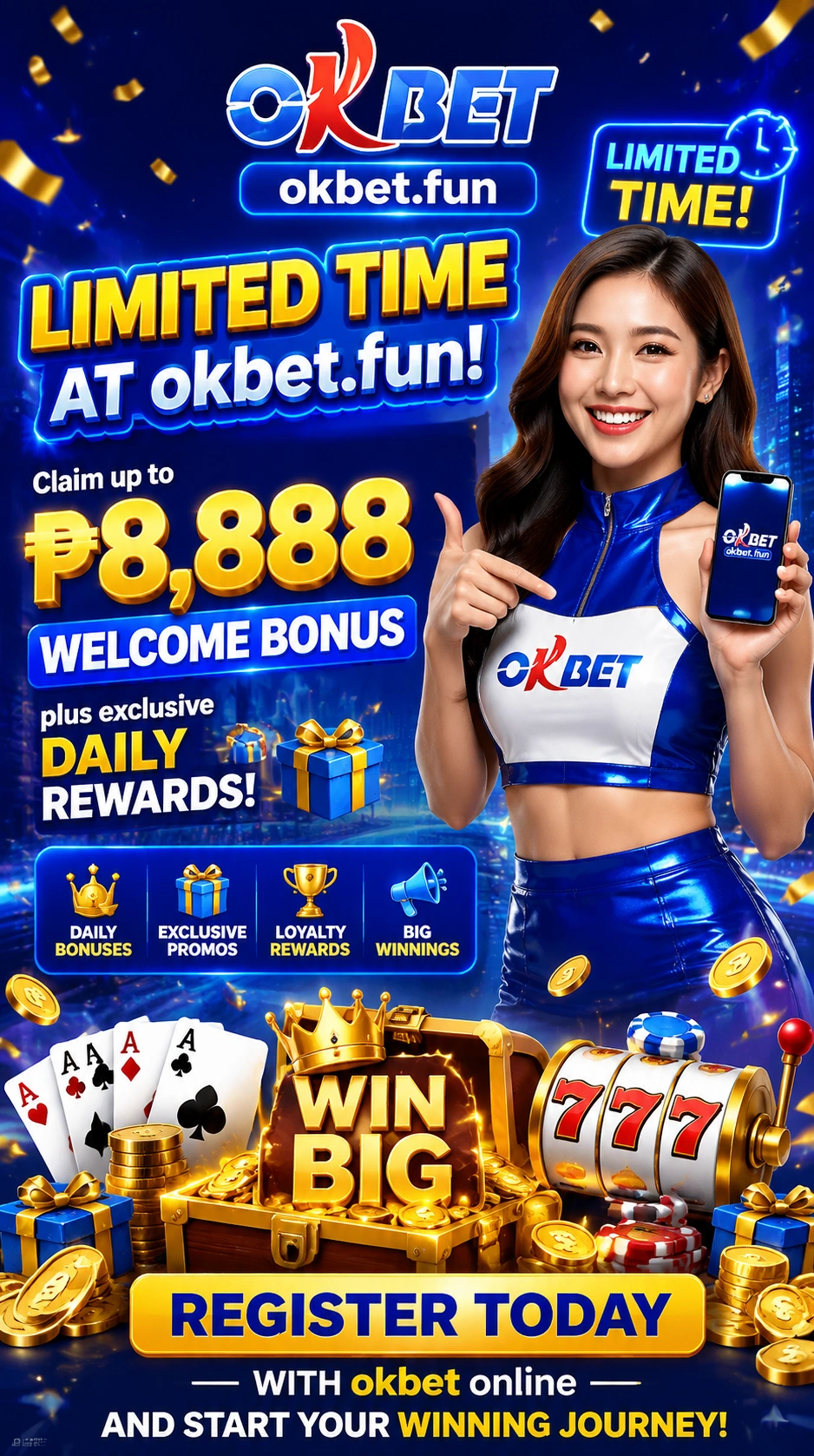 Casino promotion vertical banner 1